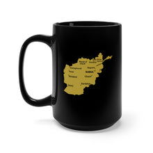 Load image into Gallery viewer, Black Mug 15oz - Afghan - Afghanistan Map
