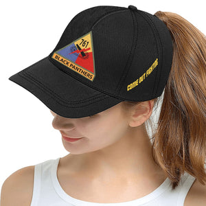 Army - 761st Tank Battalion SSI w Name Tape w Sides All Over Print Snapback Cap D