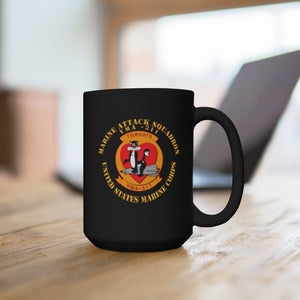 Black Mug 15oz - USMC - Marine Attack Squadron 311 - VMA 311 wo DS