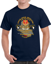 Load image into Gallery viewer, Army - 1st Bn, 320th Fa, 101st Airborne Div - Invasion - 2003 W Aa Badge - Map Classic T Shirt
