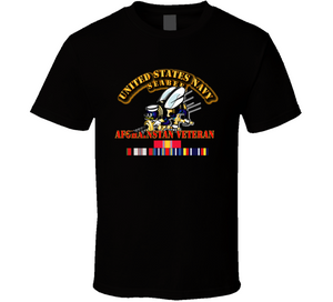 Navy - Seabee - Afghanistan Veteran T Shirt