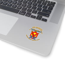 Load image into Gallery viewer, Kiss-Cut Stickers - USMC - 4th Marines Regiment - The Oldest and the Proudest
