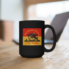 Load image into Gallery viewer, Black Mug 15oz - USMC - 11th Marine Regiment wo Txt
