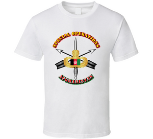 SOF - Special Operations - Afghanistan T Shirt