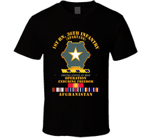 Load image into Gallery viewer, Army - 1st Bn 36th Infantry - OEF - Afghanistan w SVC V1 Classic T Shirt
