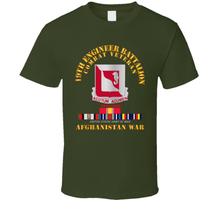 Load image into Gallery viewer, Army - 19th Engineer Battalion - Afghanistan War w SVC Classic T Shirt
