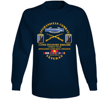 Load image into Gallery viewer, Army - Afghanistan Vet w 170th Inf Bde - OEF 2010 Long Sleeve
