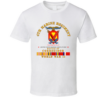 Load image into Gallery viewer, Usmc - 4th Marine Regiment - Battle Of Corregidor - Wwii W Pac Svc Classic T Shirt
