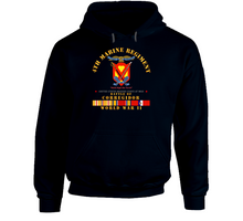 Load image into Gallery viewer, Usmc - 4th Marine Regiment - Battle Of Corregidor - Wwii W Pac Svc Hoodie
