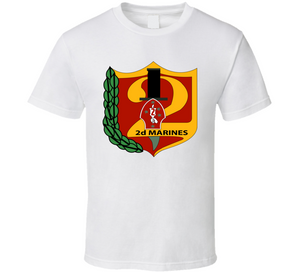 USMC - 2nd Marine Regiment V1 Classic T Shirt