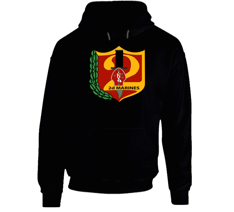 USMC - 2nd Marine Regiment V1 Hoodie