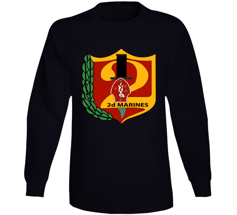 USMC - 2nd Marine Regiment V1 Long Sleeve