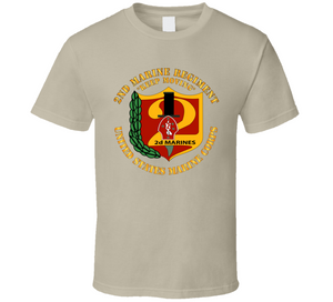 USMC - 2nd Marine Regiment - Keep Moving Classic T Shirt