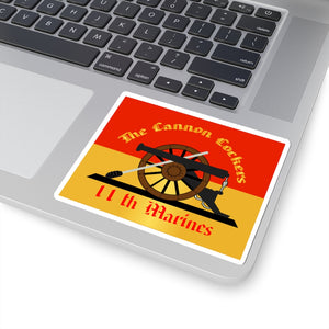 Kiss-Cut Stickers - USMC - 11th Marine Regiment wo Txt