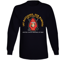 Load image into Gallery viewer, USMC - 1st Bn, 8th Marines - The Cutting Edge - Marines at War X 300 Classic T Shirt, Long Sleeve, Hoodie and Sweatshirt
