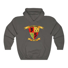 Load image into Gallery viewer, Unisex Heavy Blend™ Hooded Sweatshirt - USMC - WWII  - 3rd Bn, 5th Marines - w PAC SVC
