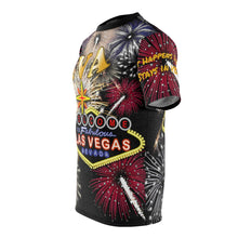 Load image into Gallery viewer, All Over Printing - VIVA! Las Vegas with Fireworks
