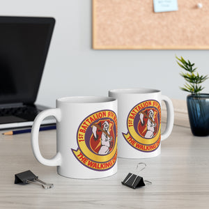 Ceramic Mug 11oz - USMC - 1st Bn 9th Marines wo Txt