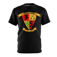 Load image into Gallery viewer, Unisex AOP Cut &amp; Sew Tee - USMC - 3rd Battalion, 5th Marines - DarkHorse wo Txt
