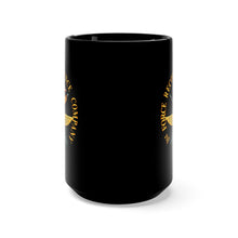 Load image into Gallery viewer, Black Mug 15oz - USMC - 1st Force Recon Company wo FMF PAC -BckGrd
