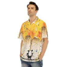 Load image into Gallery viewer, Painted Tree - Egg Head - All-Over Print Men&#39;s Hawaiian Shirt With Button Closure
