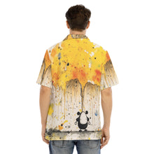 Load image into Gallery viewer, Painted Tree - Egg Head - All-Over Print Men&#39;s Hawaiian Shirt With Button Closure
