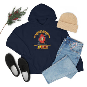 Unisex Heavy Blend™ Hooded Sweatshirt -  Usmc - 1st Bn, 8th Marines - Beirut Barracks Bombing W Svc Wo Ndsm