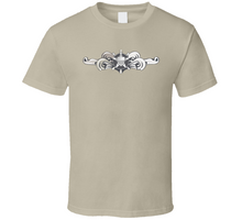 Load image into Gallery viewer, USCG - Cutterman Badge (Enlisted) Silver T Shirt,Premium and Hoodie
