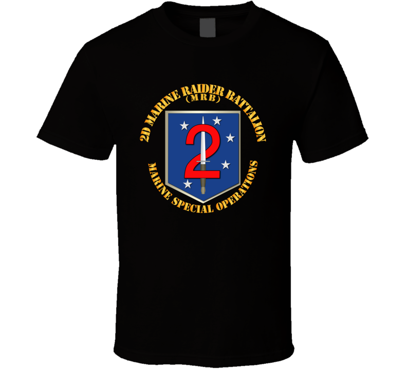 Sof - Usmc 2d Marine Raider Battalion - T-shirt