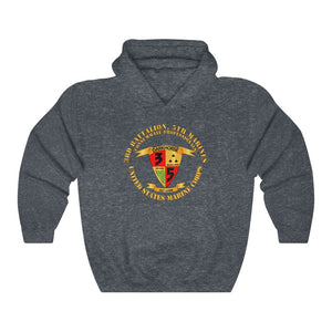 Unisex Heavy Blend™ Hooded Sweatshirt - USMC - 3rd Battalion, 5th Marines - Dark Horse