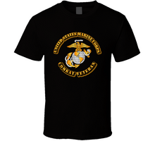 Load image into Gallery viewer, USMC - Combat Veteran T Shirt
