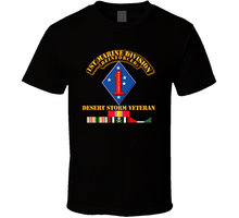 Load image into Gallery viewer, USMC - 1st Marine Division, Desert Storm Veteran - T Shirt, Hoodie, and Premium
