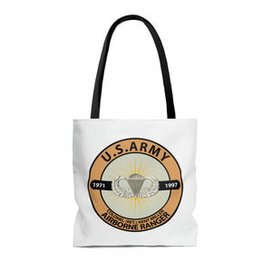 Tote Bag (AOP) - Airborne Ranger Colonel (Ret.) Kent Miller - US Army