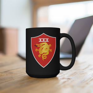 Black Mug 15oz - USMC -  III Marine Amphibious Force - MAF wo Txt