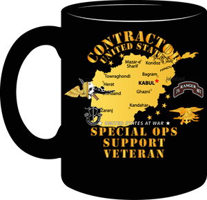 Contractor, Special Ops Support Veteran, Afghanistan - Mug