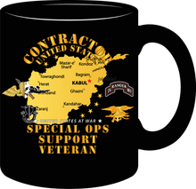 Load image into Gallery viewer, Contractor, Special Ops Support Veteran, Afghanistan - Mug
