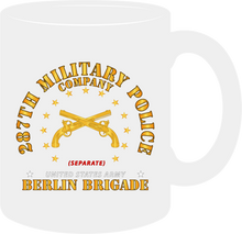 Load image into Gallery viewer, Army - 287th Military Police Company - Berlin Brigade - Mug
