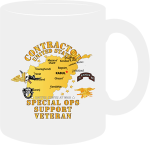 GOVERMENT - Contractor - Special Operation Support Veteran - Afghanistan - Mug