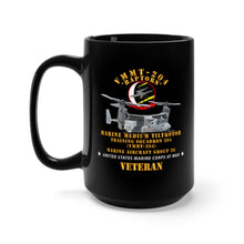 Load image into Gallery viewer, Black Mug 15oz - USMC - Marine Medium Tiltrotor Training Squadron 204 (VMMT-204)
