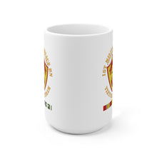 Load image into Gallery viewer, Ceramic Mug 15oz - USMC - 1st MP Battalion - Vietnam Veteran
