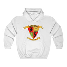 Load image into Gallery viewer, Unisex Heavy Blend™ Hooded Sweatshirt - USMC - WWII  - 3rd Bn, 5th Marines - w PAC SVC
