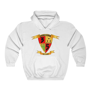 Unisex Heavy Blend™ Hooded Sweatshirt - USMC - WWII  - 3rd Bn, 5th Marines - w PAC SVC