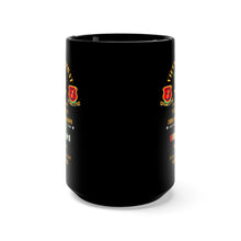 Load image into Gallery viewer, Black Mug 15oz - USMC - 1st Bn 9th Marines - 3rd MarDiv - Operation Dewey Canyon w VN SVC
