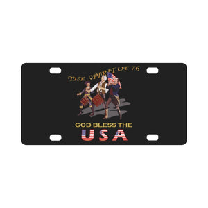 America - Spirit of 76 - God Bless the USA Classic License Plate