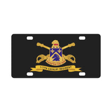 Load image into Gallery viewer, Army - 117th Cavalry Regiment w Br - Ribbon Classic License Plate
