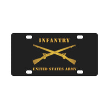 Load image into Gallery viewer, Army - Infantry - Branch - US Army X 300 Classic License Plate
