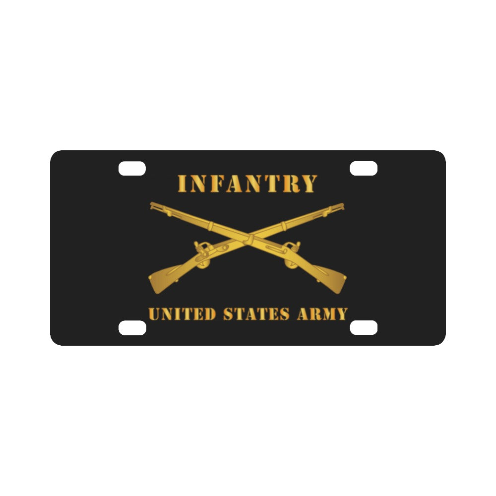 Army - Infantry - Branch - US Army X 300 Classic License Plate