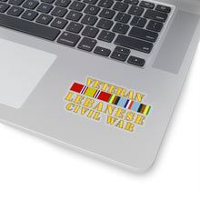 Load image into Gallery viewer, Kiss-Cut Stickers - USMC - Veteran Lebanese Civil War w  EXP SVC
