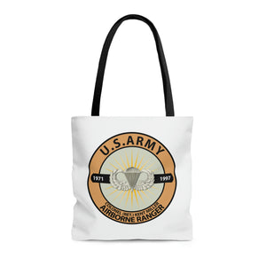 Tote Bag (AOP) - Airborne Ranger Colonel (Ret.) Kent Miller - US Army