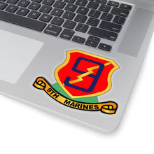 Load image into Gallery viewer, Kiss-Cut Stickers - USMC - 9th Marine Regiment wo Txt
